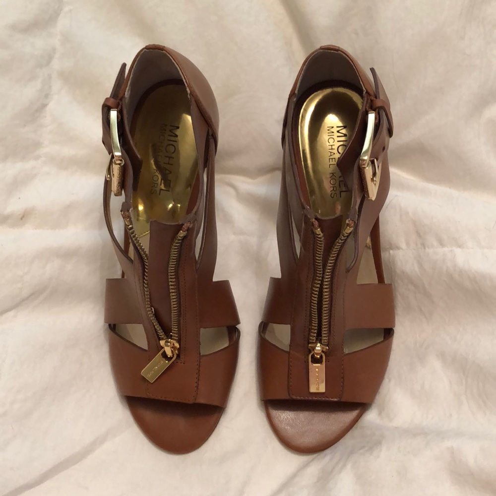 Michael Kors Brown Sandals